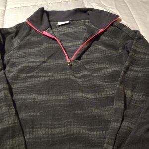 Womens Fleece Zippered Top